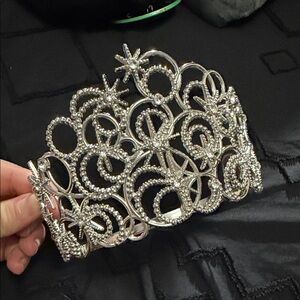 Elegant Silver Tiara